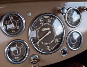 Комбинация приборов Diamond T Model 201 Pickup '1938–49
