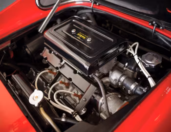Sous la capuche Dino 206 GT (#00404) '1969