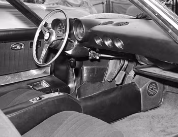 Interior Dino Berlinetta GT (#00106) '11.1966