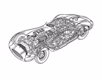 Ferrari 196 Dino Sport Fantuzzi Spyder (#0776) '11.1959