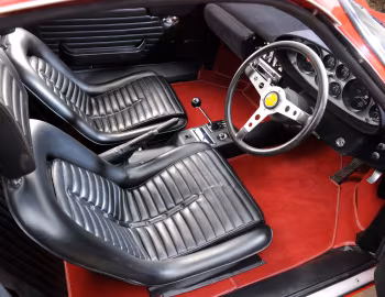 Интерьер Dino 246 GT [UK-spec] (Tipo 607M) '1970–71