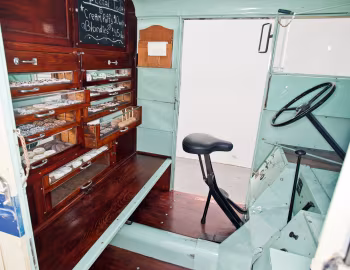 Interior Divco Delivery Truck '1934–36