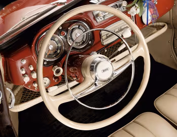 Panel frontal DKW 3=6 Cabrio (F93) '1955–59