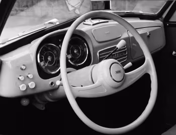 Panel frontal DKW 3=6 Sonderklasse Limousine Spezial (F91) '1953–55
