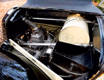 Bajo el capó DKW Meisterklasse Typ F 8 - 700 Cabriolet '1939–42