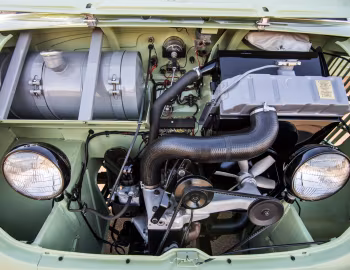 Bajo el capó DKW Schnellaster-800 Kasten (3=6 F800/3) '1955–62