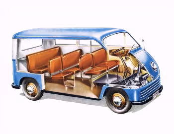 DKW Schnellaster Bus (F89L) '1949–52