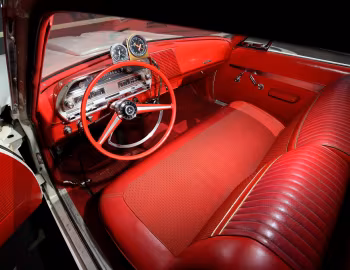 Interior 1963 Dodge 330 2-door Sedan Factory Lightweight (TD2L-611)