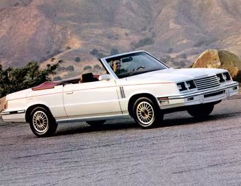 1985 Dodge 600 Convertible (KVP-27)