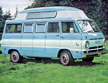 1968 Dodge A-108 Custom Sportsman Camper