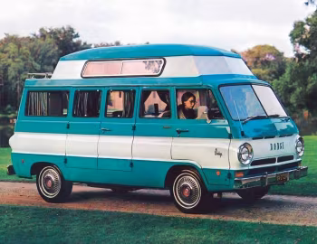 1968 Dodge A-108 Custom Sportsman Camper