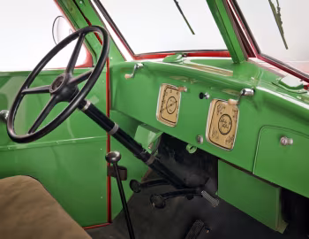 Interior 1938 Dodge Model RX-70 Airflow Tank Truck