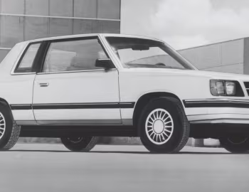 1987 Dodge Aries LE 2-door Sedan (KDM-21)