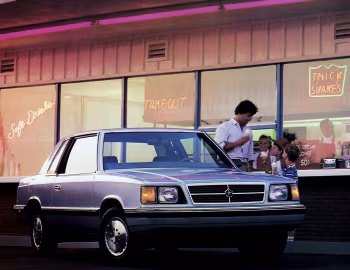 1988 Dodge Aries America 2-door Sedan (KDH-21)