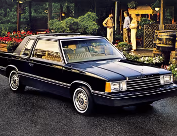 1982 Dodge Aries Custom 2-door Sedan (DH-21)