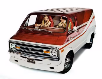 1976–77 Dodge B100 Street Van