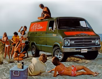 1976–77 Dodge B100 Street Van