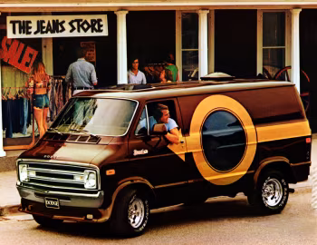 1976–77 Dodge B100 Street Van