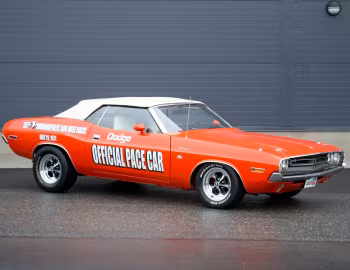 1971 Dodge Challenger Convertible Indy 500 Pace Car