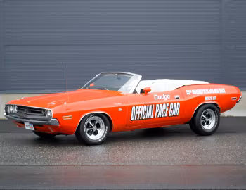 1971 Dodge Challenger Convertible Indy 500 Pace Car