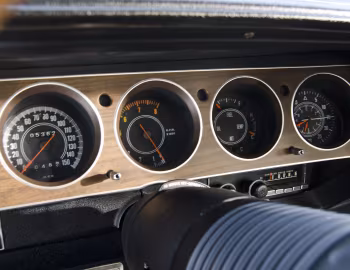 Dashboard 1971 Mr. Norm's Dodge Challenger R/T 426/425 Hemi (JS-23) '2012