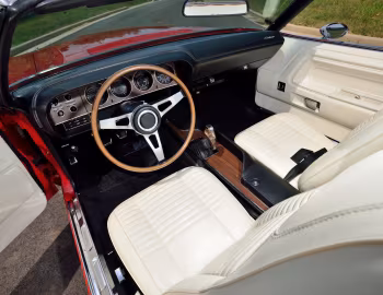 Interior 1970 Dodge Challenger R/T 440 Six Pack Convertible (JS-27)
