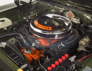 Под капотом 1969 Dodge Charger 500 Hemi (XX 29)