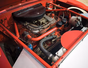 Bajo el capó Owens Racing Dodge Charger Daytona NASCAR '1969