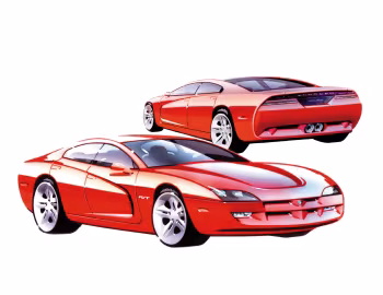 Эскиз Dodge Charger R/T Concept '01.1999