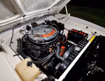 Bajo el capó 1969 Dodge Charger 500 Hemi (XX 29)