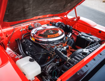Bajo el capó 1969 Dodge Charger Daytona Hemi (XX 29)