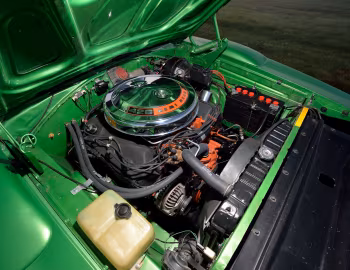 Bajo el capó 1969 Dodge Charger Daytona Hemi (XX 29)