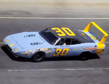 Milt Lunda Dodge Charger Daytona NASCAR '1969