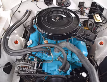 Bajo el capó 1970 Dodge Coronet 500 Convertible (WP 27)
