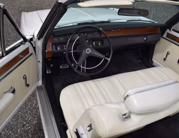 Interior 1970 Dodge Coronet 500 Convertible (WP 27)
