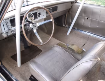 Interior 1965 Dodge Coronet Hemi A/FX Lightweight Hardtop Coupe