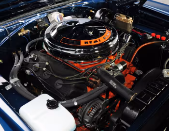 Bajo el capó 1968 Dodge Coronet R/T Convertible 426 Hemi (WS 27)