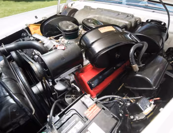 Под капотом 1957 Dodge Custom Royal Lancer Super D-500 Hardtop Coupe (D67-2)