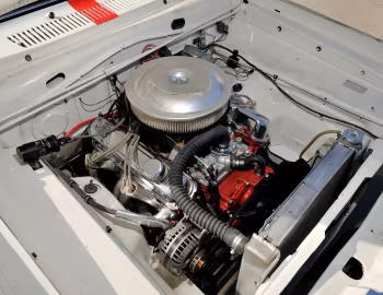 Под капотом 1966 Dodge D-Dart GT 273/275 HP NHRA Super Stock Race Car (BL2P 23)