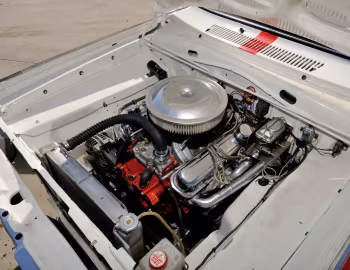 Под капотом 1966 Dodge D-Dart GT 273/275 HP NHRA Super Stock Race Car (BL2P 23)