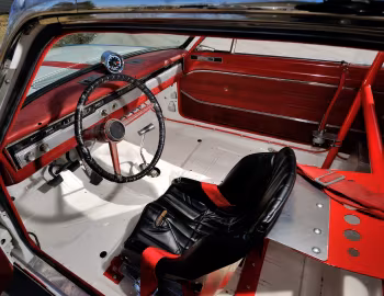 Panel frontal 1966 Dodge D-Dart GT 273/275 HP NHRA Super Stock Race Car (BL2P 23)