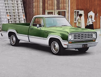 1974 Dodge D100 Sweptline Adventurer Pickup