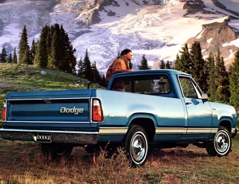 1975 Dodge D100 Conventional Cab Sweptline Pickup Custom Special Pkg.
