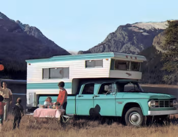 1967 Dodge D200 Crew Cab Sweptline Camper Special Pkg. (C)
