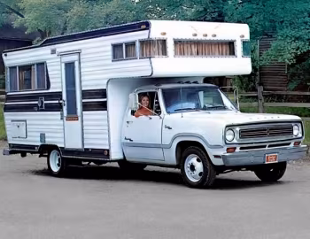1973 Dodge D300 Camper