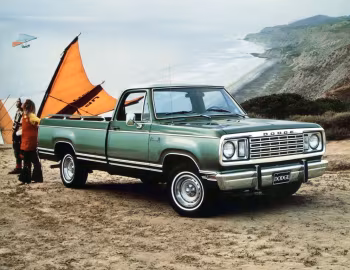 1977 Dodge D100 Conventional Cab Sweptline Adventurer Pkg.