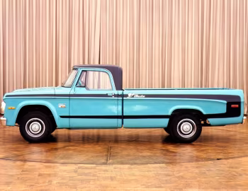1971 Dodge D100 Sweptline Pickup Dude Pkg.