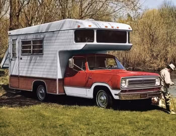 1972 Dodge D300 Camper