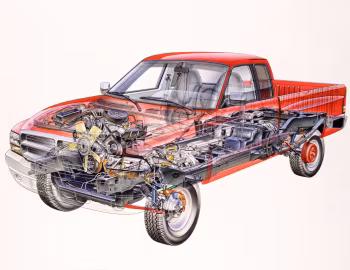 1997–2004 Dodge Dakota Club Cab '1996–2004