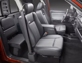 Interior 2008–09 Dodge Dakota SLT Sport Extended Cab '2007–09